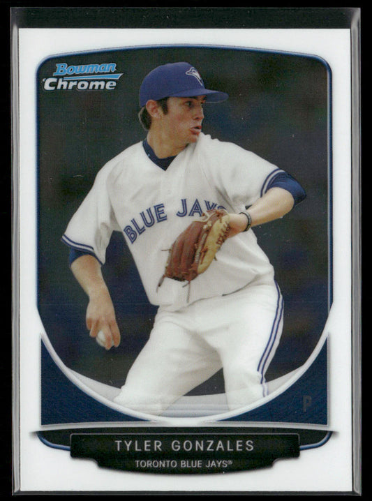 Tyler Gonzales 2013 Bowman Chrome Prospects #BCP16 Toronto Blue Jays