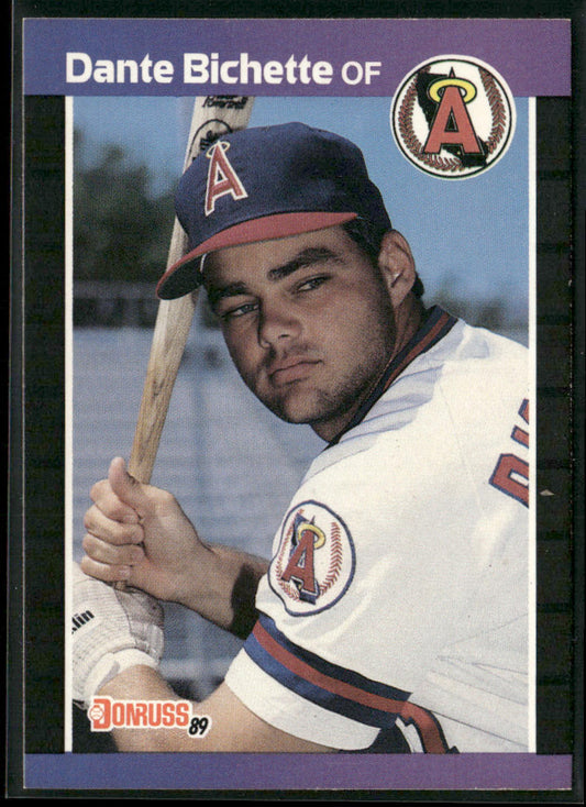 Dante Bichette 1989 Donruss #634 RC California Angels