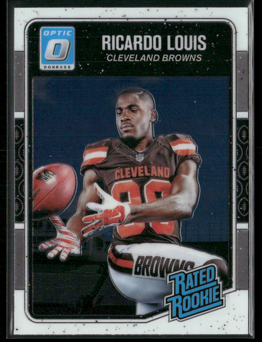 Ricardo Louis 2016 Donruss Optic #193 RC Cleveland Browns