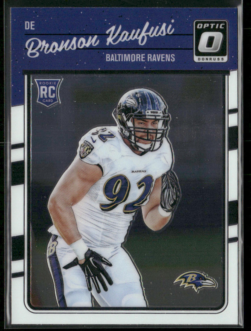 Bronson Kaufusi 2016 Donruss Optic #106 RC Baltimore Ravens