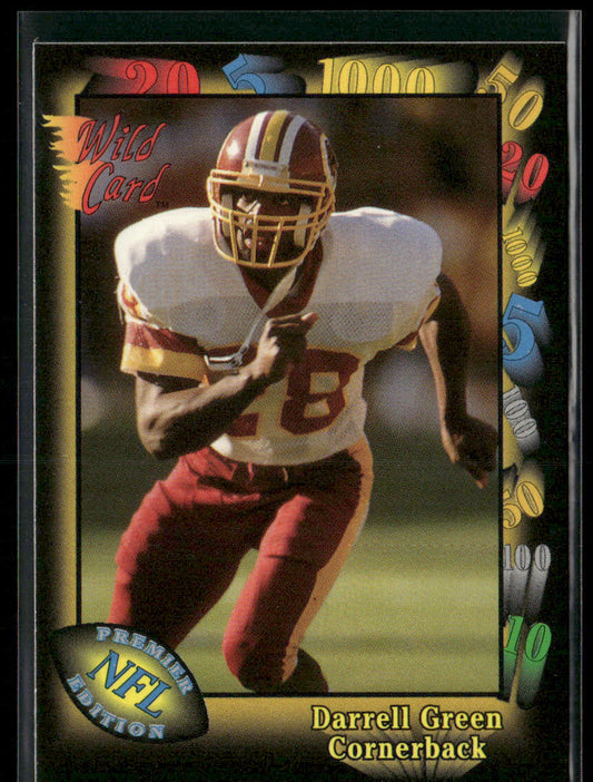 Darrell Green 1991 Wild Card #60 Washington Redskins