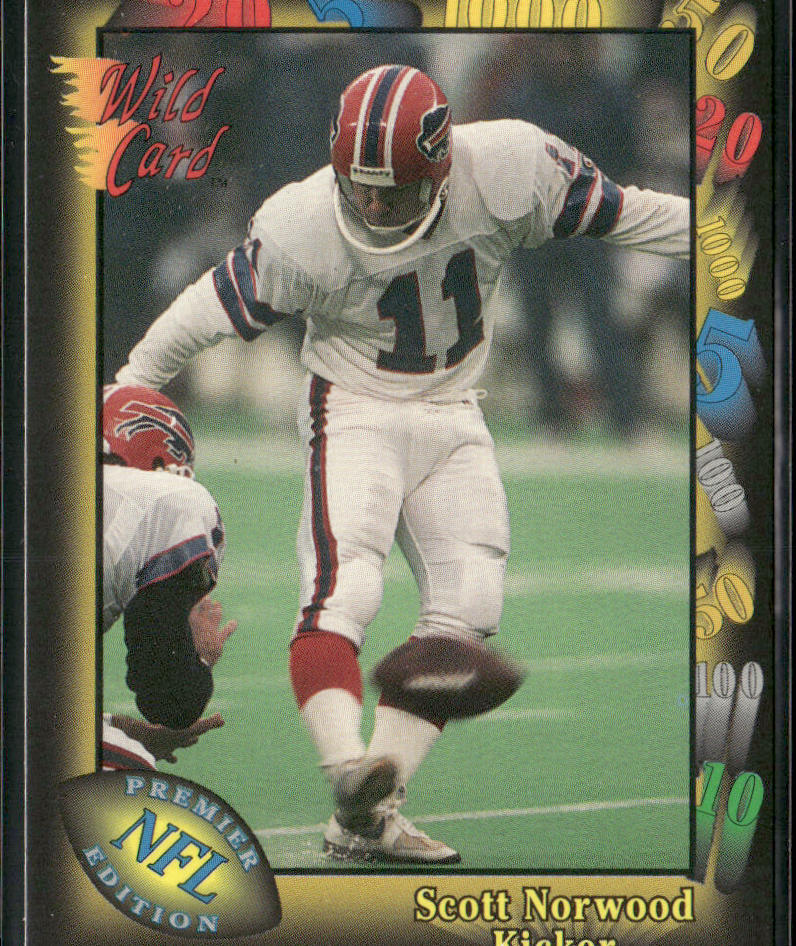 Scott Norwood 1991 Wild Card #133 Buffalo Bills