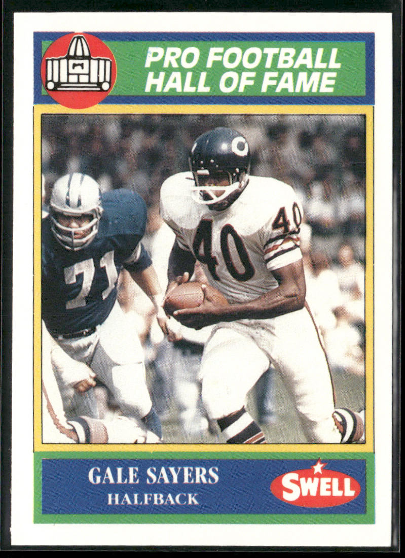 Gale Sayers 1990 Swell Greats #102 Chicago Bears