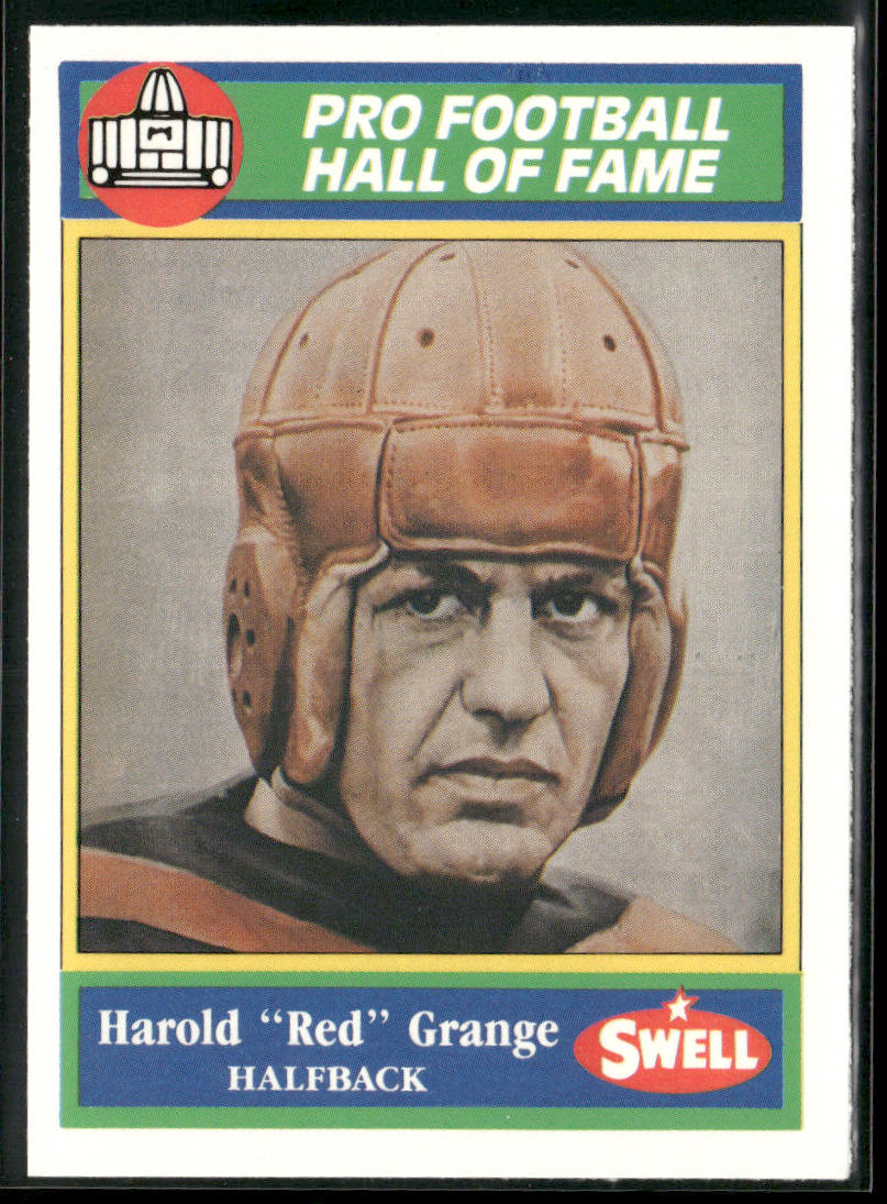 Harold "Red" Grange 1990 Swell Greats #5 Chicago Bears