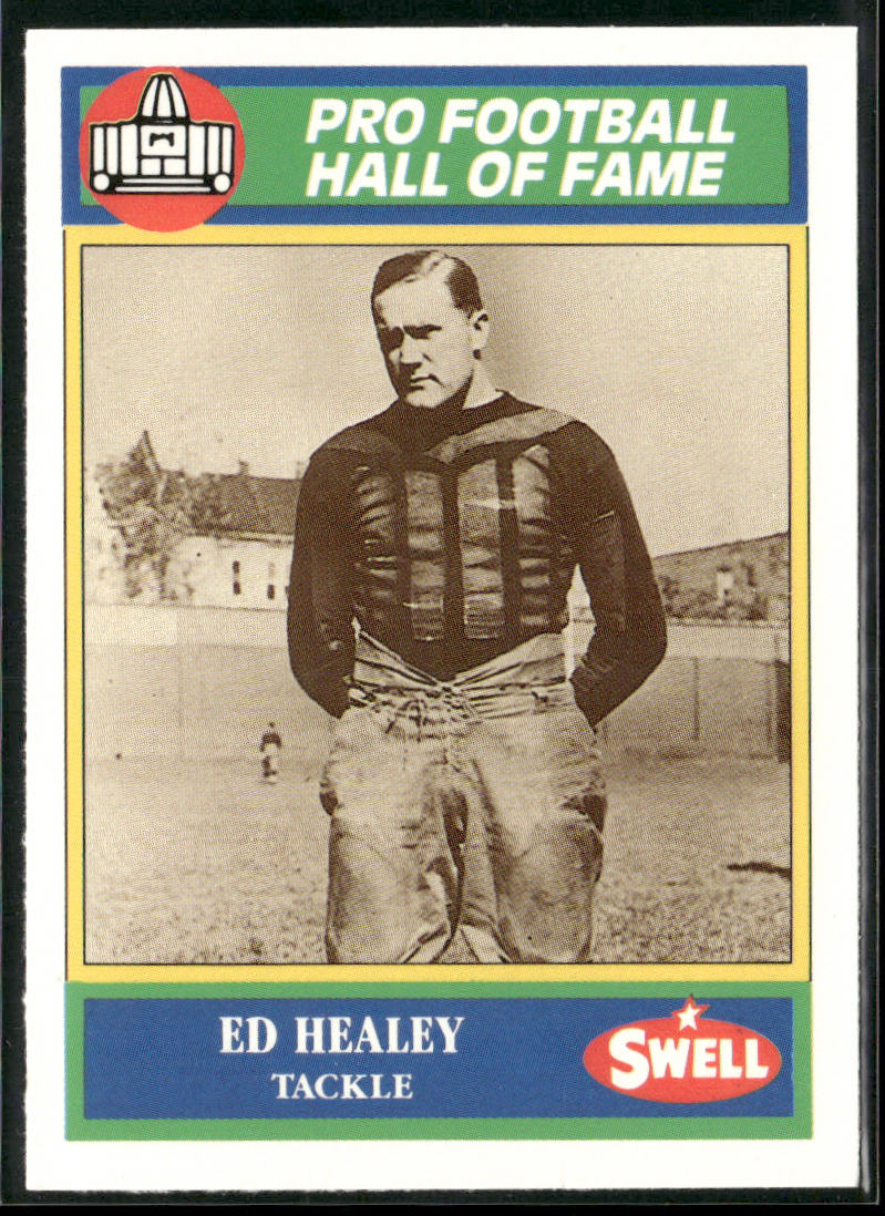 Ed Healey 1990 Swell Greats #18 Chicago Bears