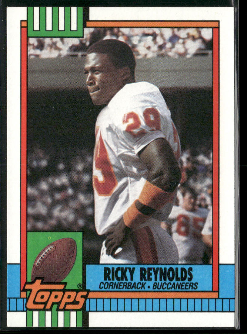 Ricky Reynolds 1990 Topps #411b Tampa Bay Buccaneers