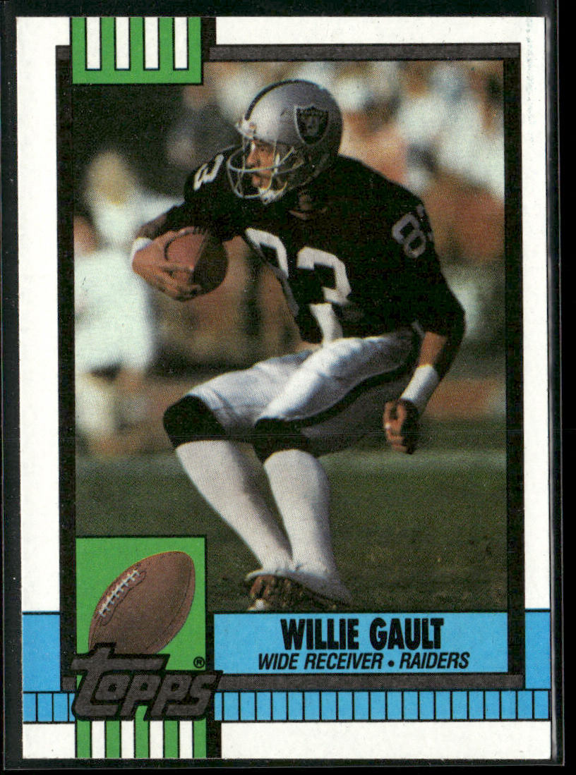 Willie Gault 1990 Topps #288b Los Angeles Raiders