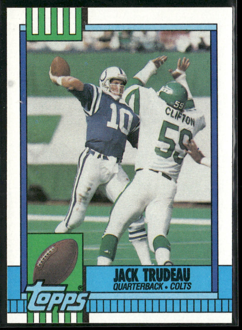 Jack Trudeau 1990 Topps #303 Indianapolis Colts