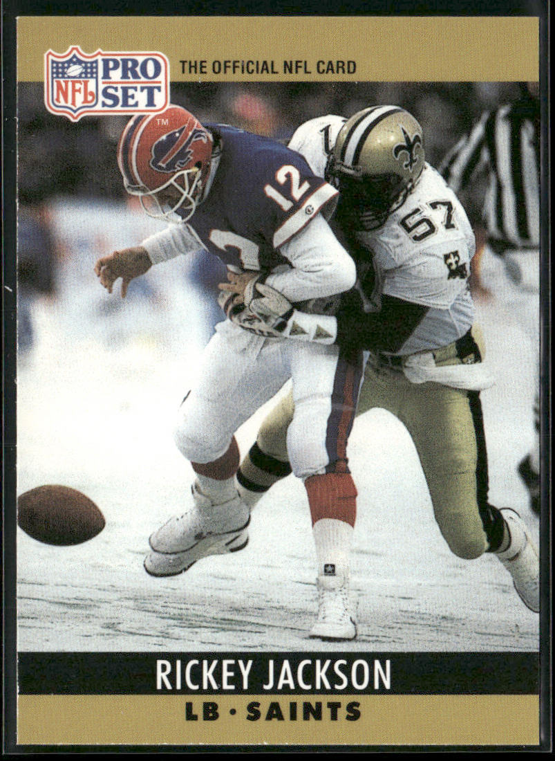 Rickey Jackson 1990 Pro Set #214 New Orleans Saints