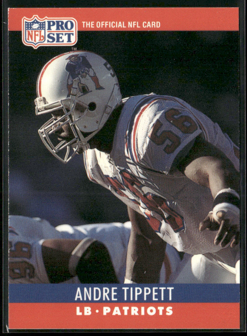 Andre Tippett 1990 Pro Set #208 New England Patriots