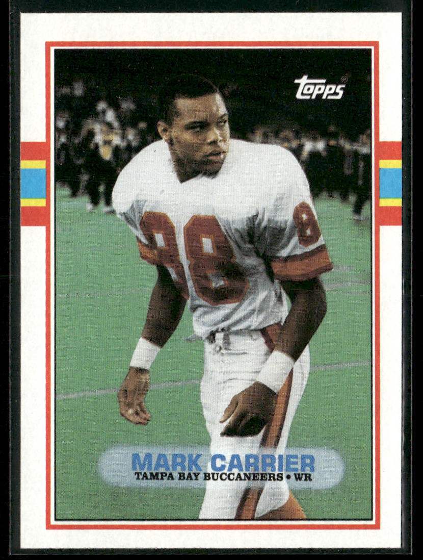 Mark Carrier 1989 Topps #331 RC Tampa Bay Buccaneers