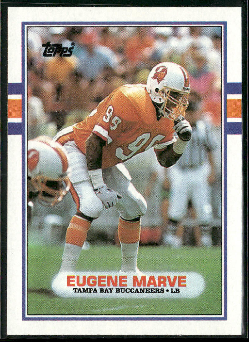 Eugene Marve 1989 Topps #335 Tampa Bay Buccaneers