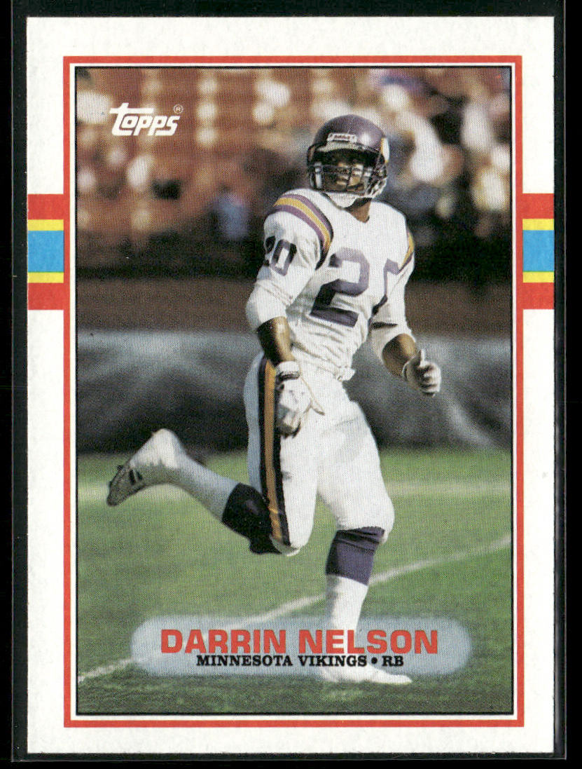 Darrin Nelson 1989 Topps #87 Minnesota Vikings