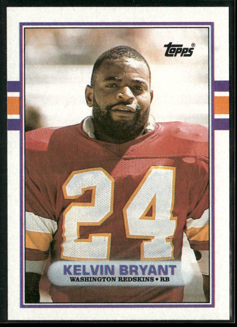 Kelvin Bryant 1989 Topps #261 Washington Redskins