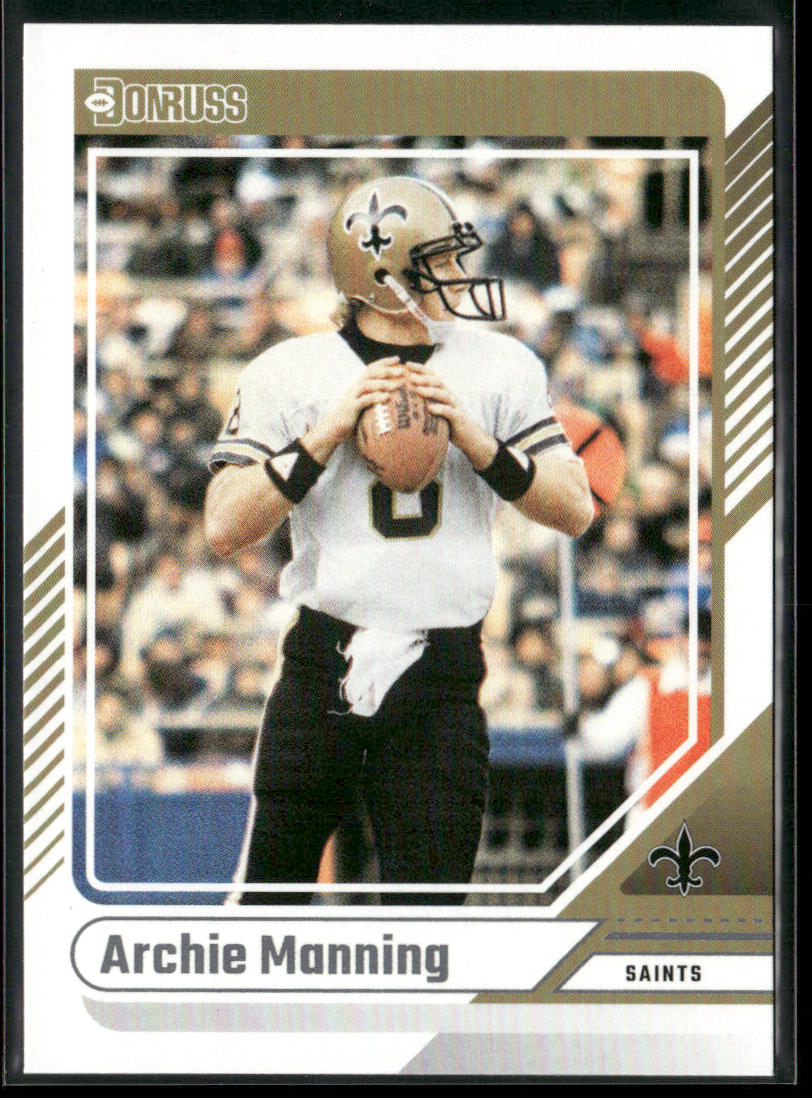 Archie Manning 2024 Donruss #195 New Orleans Saints front