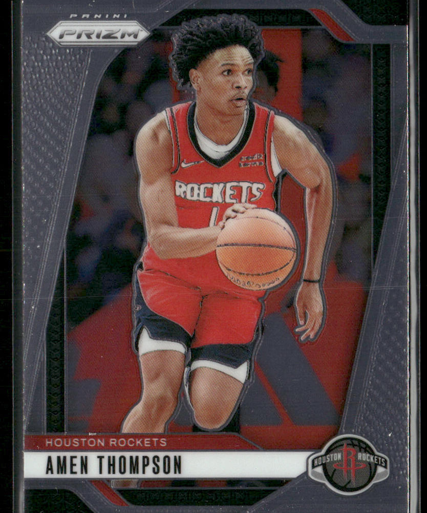 Amen Thompson 2024-25 Panini Prizm #118 Houston Rockets