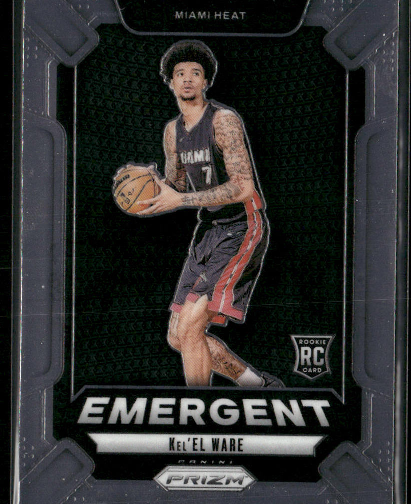 Kel'el Ware 2024-25 Panini Prizm Emergent #2 Miami Heat