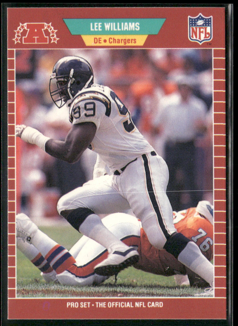 Lee Williams 1989 Pro Set #367 San Diego Chargers