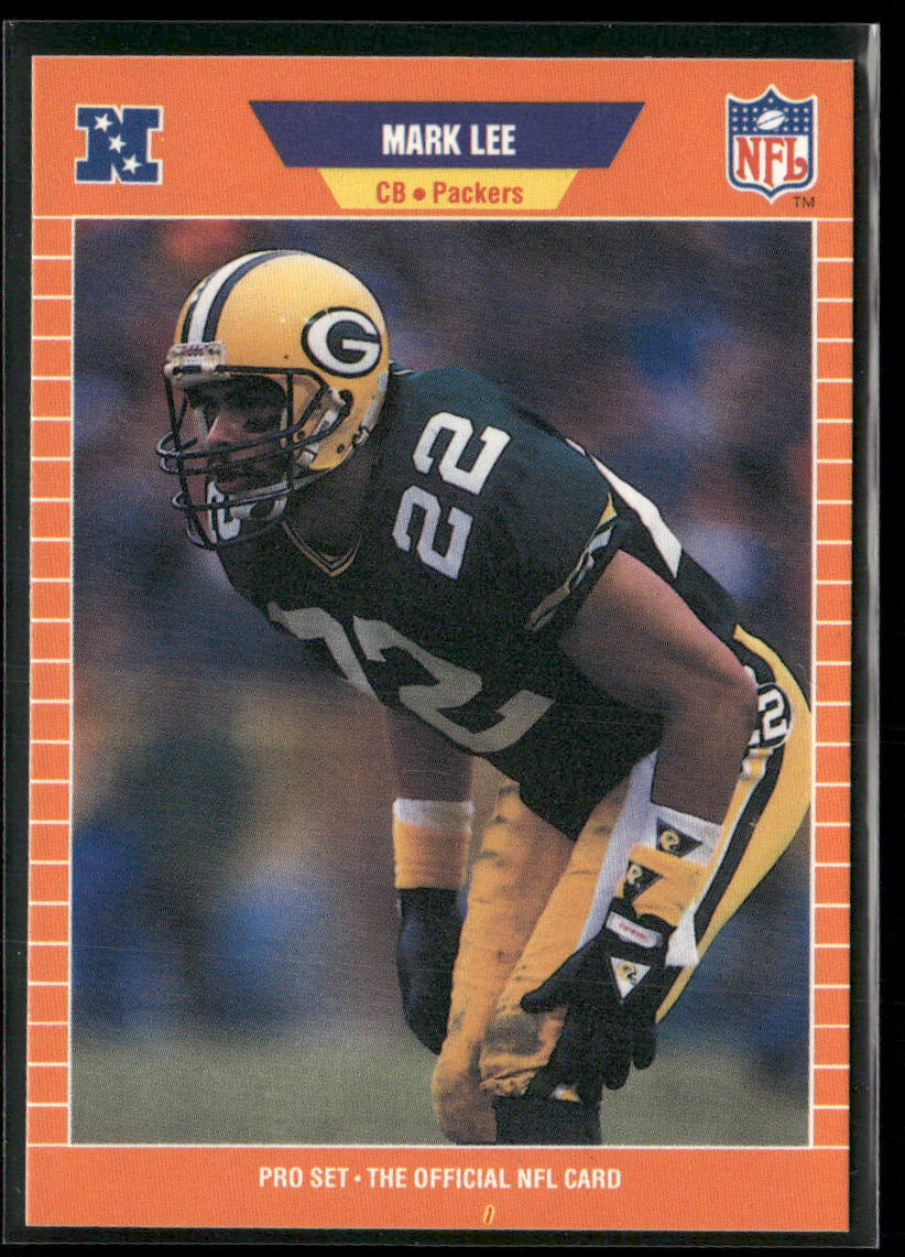 Mark Lee 1989 Pro Set #132 Green Bay Packers
