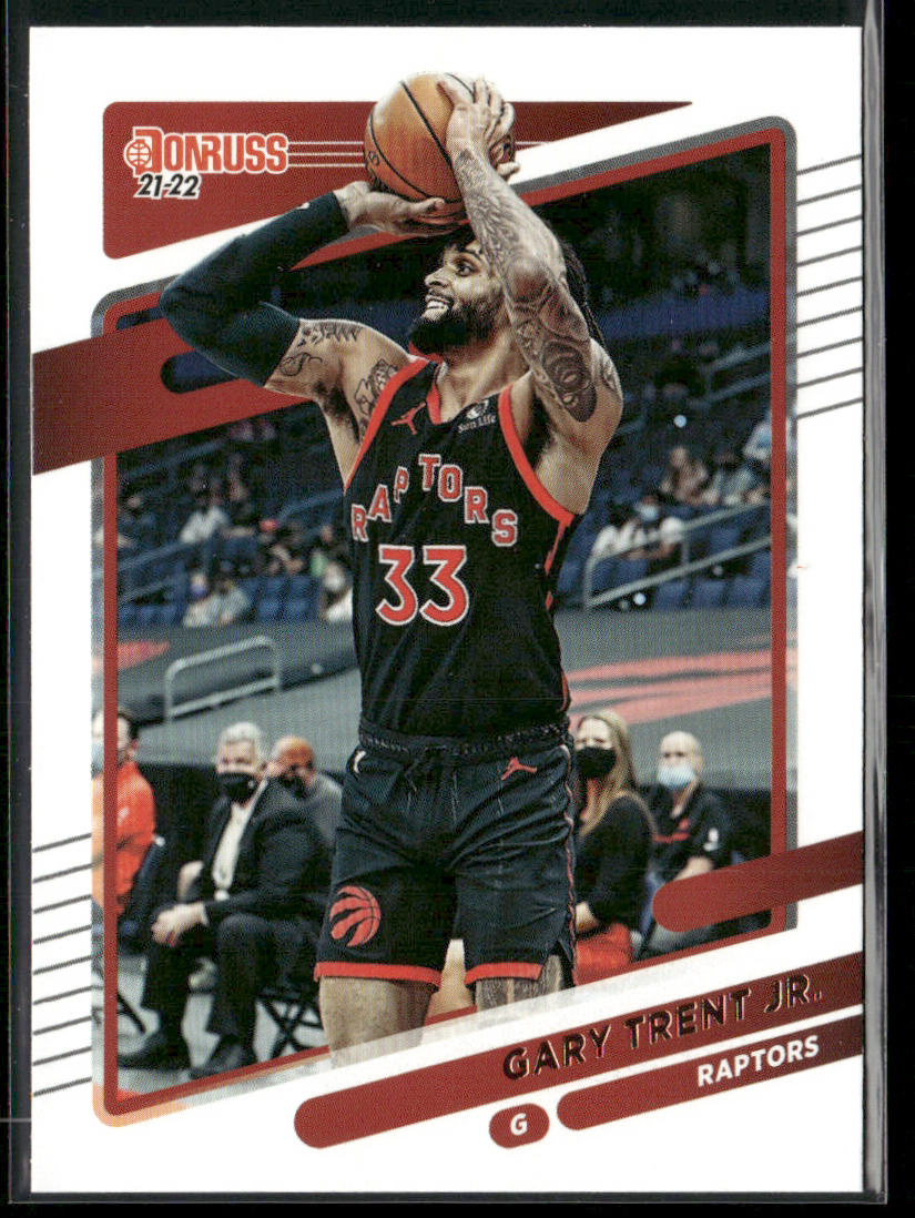 Gary Trent Jr. 2021-22 Donruss #14 Toronto Raptors