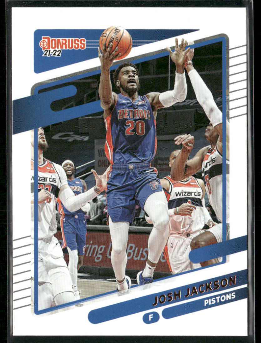 Josh Jackson 2021-22 Donruss #161 Detroit Pistons