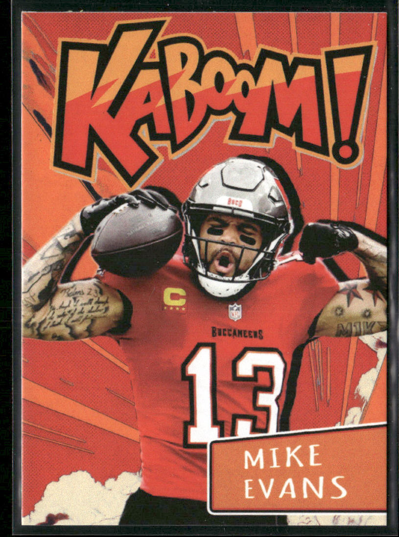 Mike Evans 2025 Legendary Custom Cards kaboom! #1 Buccaneers