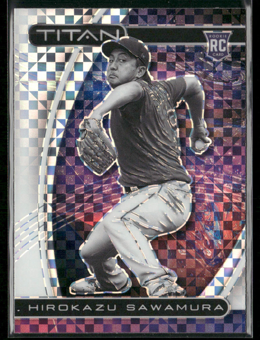 Hirokazu Sawamura 2021 Panini Chronicles Titan Building Blocks #23 Red Sox