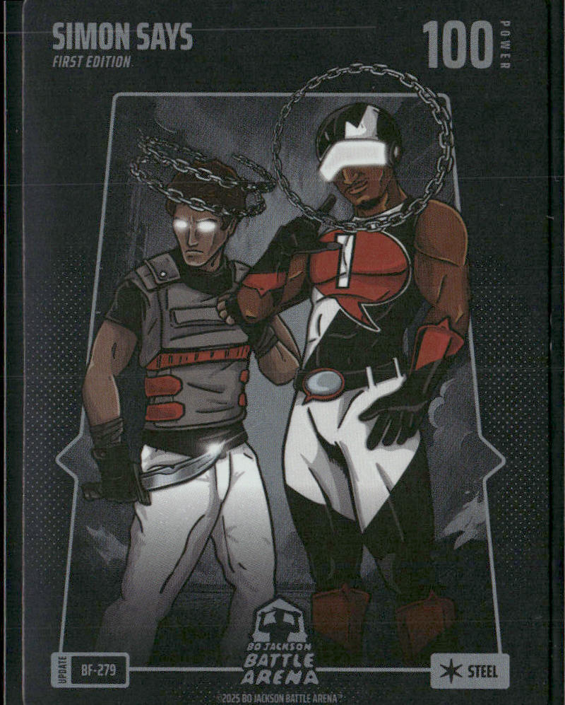 Anfernee Simons SIMON SAYS Steel Battlefoil 2025 Bo Jackson Battle Arena BF-279