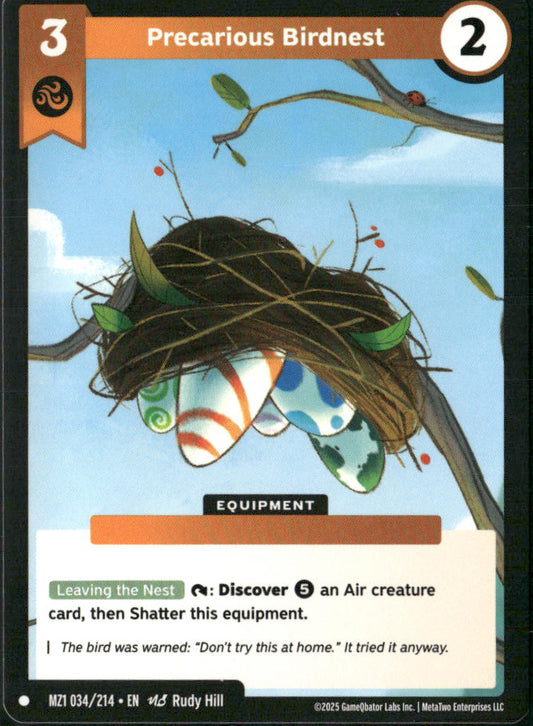 Precarious Birdnest 034/214 MZ1 Metazoo Base Set