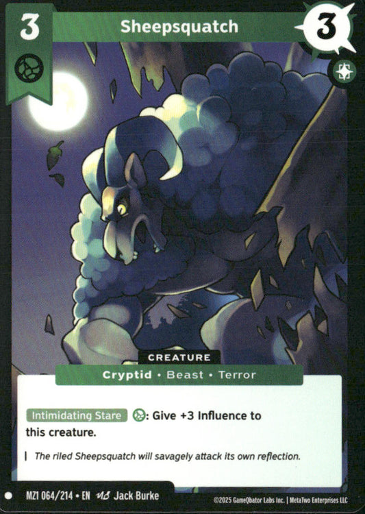Sheepsquatch 064/214 MZ1 Metazoo Base Set