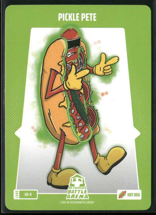 2024 Bo Jackson Battle Arena Hot Dog # HD-8 Pickle Pete