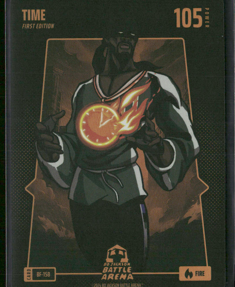 2024 Bo Jackson Battle Arena #BF-158 Time Fire Damian Lillard