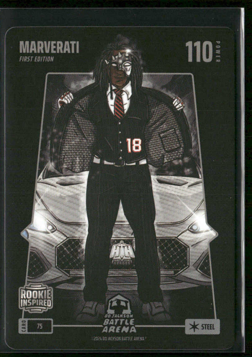 Bo Jackson Battle Arena Steel Marverati Marvin Harrison Jr. 1st Edition Rookie