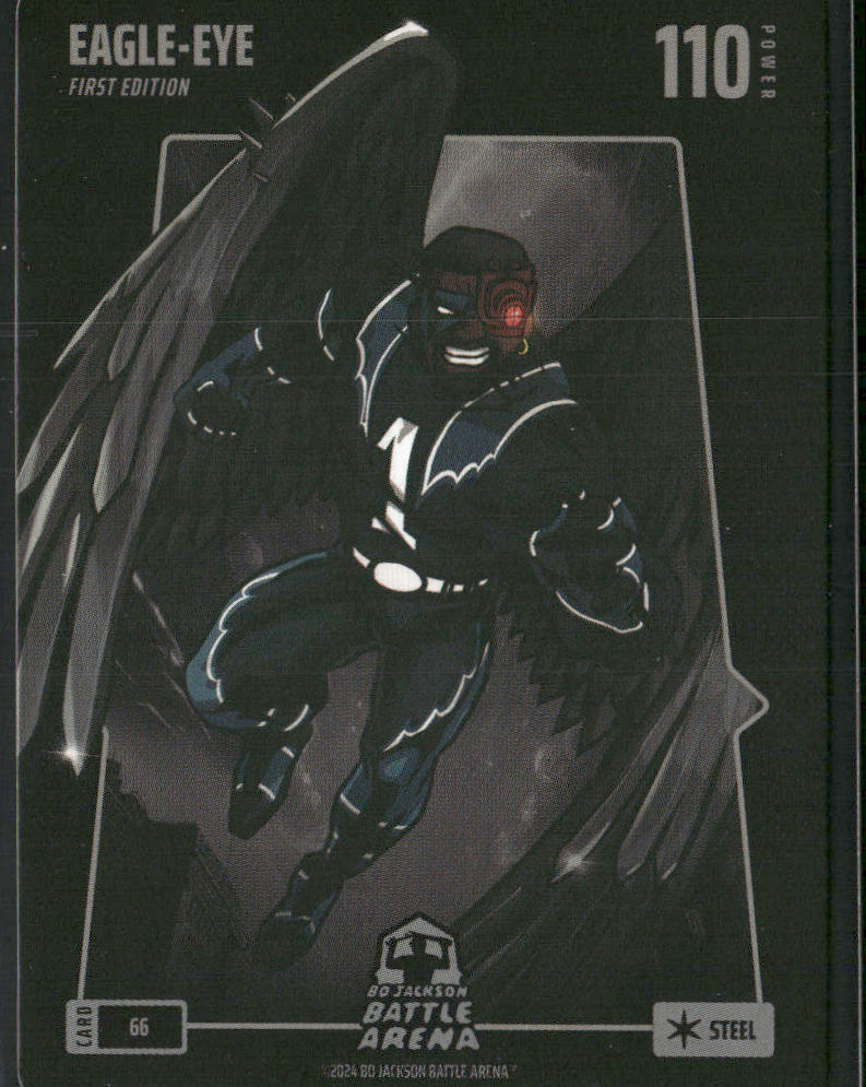 2024 Bo Jackson Battle Arena Eagle-Eye Steel Jalen Hurts First Edition #66