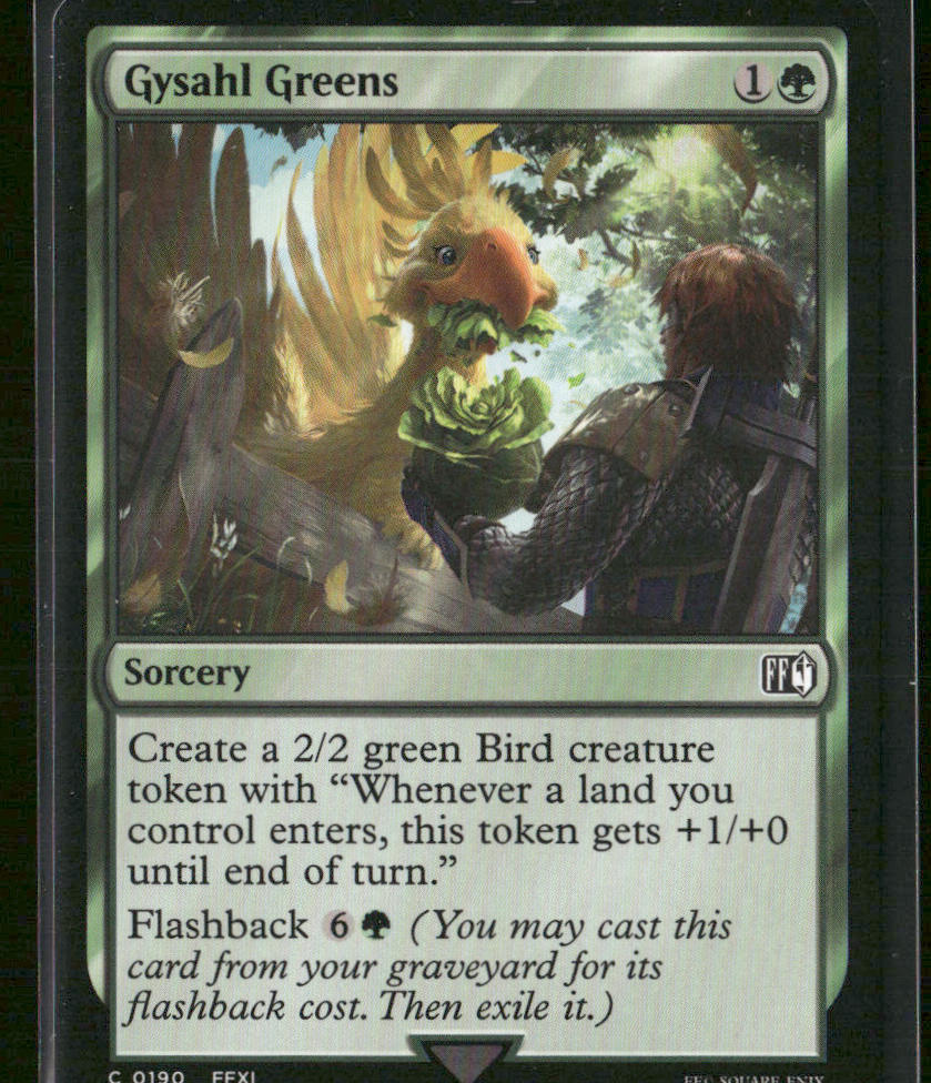 Gysahl Greens FINAL FANTASY #190 Common