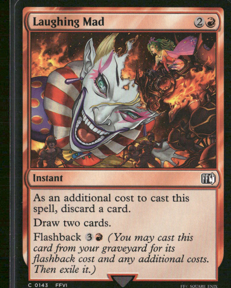 LAUGHING MAD x4 mtg NM-M Final Fantasy 4 Common