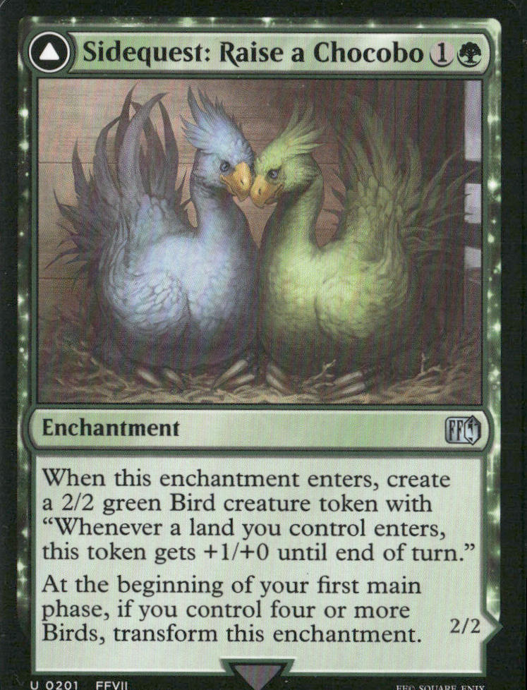 MTG, Sidequest: Raise a Chocobo 201 NM Final Fantasy Regular