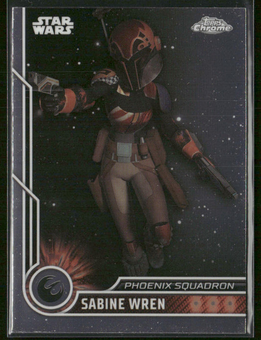 Sabine Wren 2023 Topps Chrome Star Wars #34