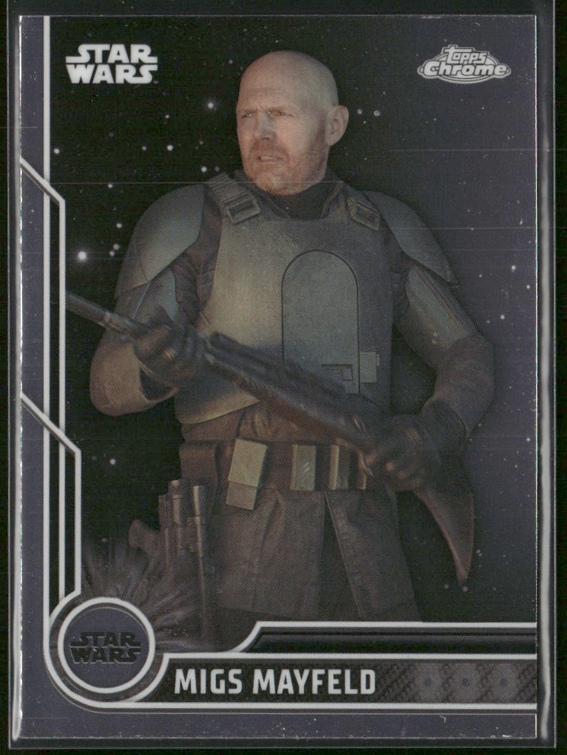 Migs Mayfeld 2023 Topps Chrome Star Wars #100