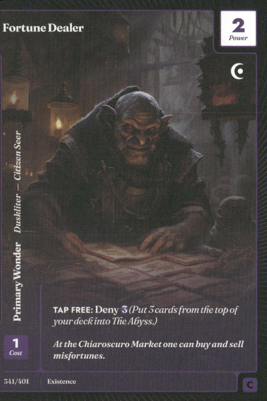 Wonders of the First- FORMLESS FOIL COMMON - FORTUNE DEALER - 341/401