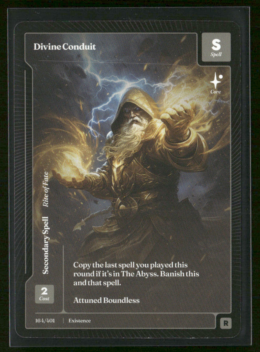 Wonders of the First - Divine Conduit - 164/401 - Formless Foil Rare