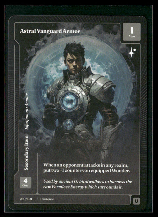 Wonders of the First - Astral Vanguard Armor 230/401 Secondary Item