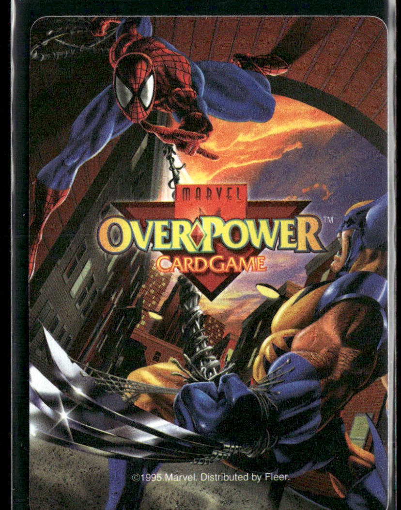 Jubilee 1997 Fleer Spider-Man Marvel-OverPower-Characters #NNO