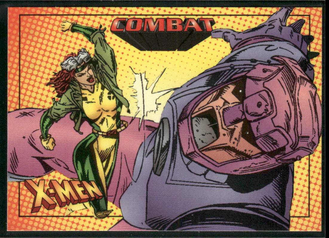 Rogue vs. Sentinel 1997 Fleer/SkyBox X-Men #40