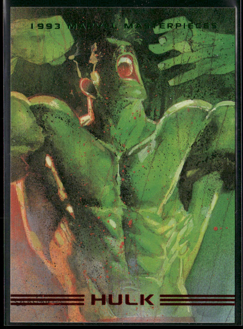 Hulk 1993 SkyBox Marvel Masterpieces #1