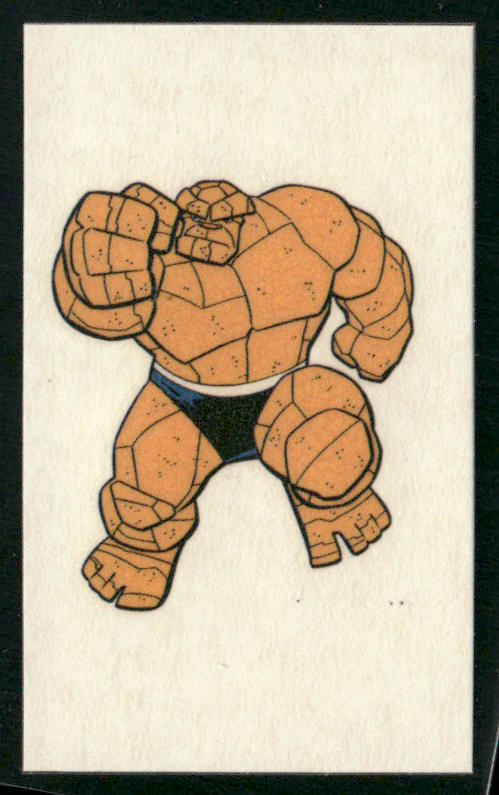Thing 1996 Fleer/SkyBox Marvel Vision Marvel Vision Tattoos #Fleer3