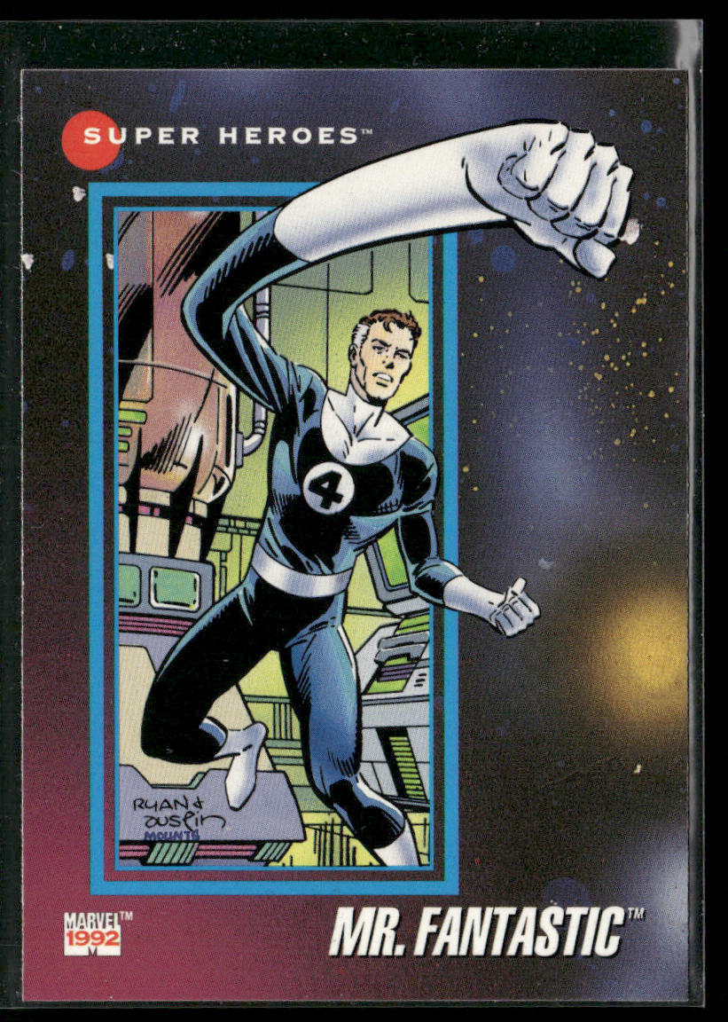 Mr. Fantastic 1992 Impel Marvel Universe #33