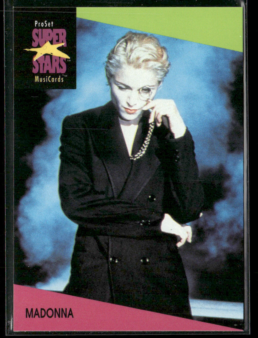 Madonna 1991 Pro Set SuperStars MusiCards #67