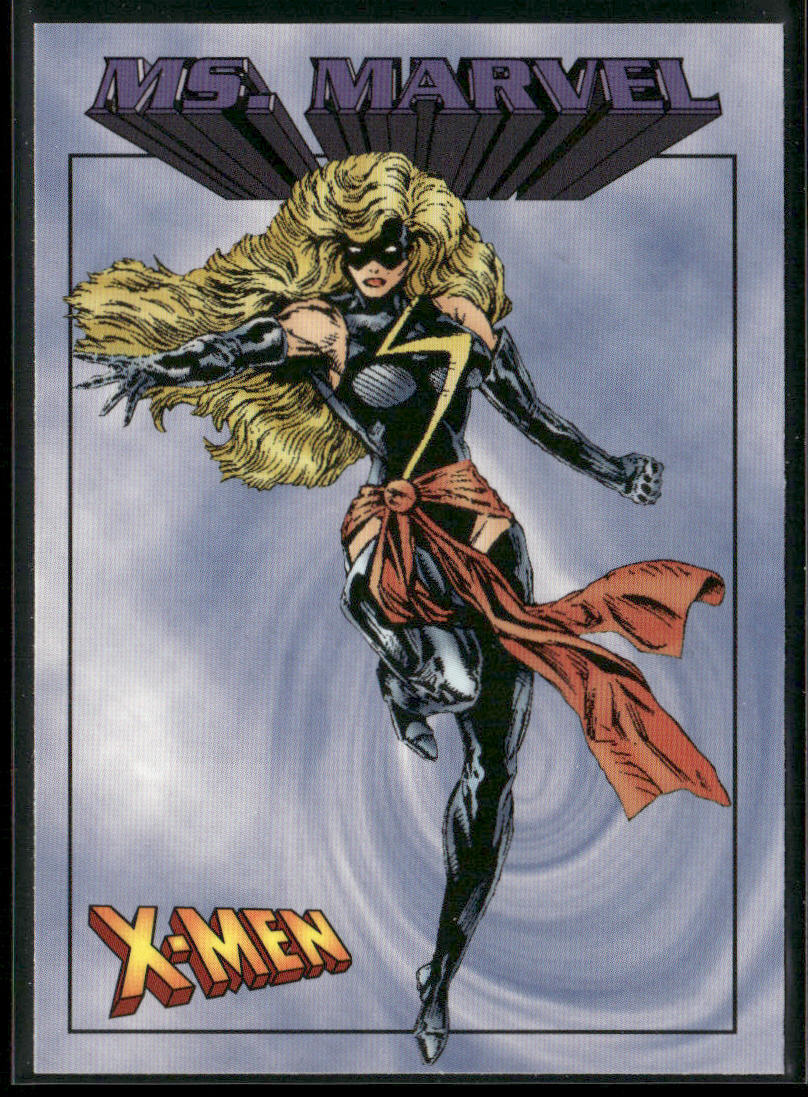 Ms. Marvel 1997 Fleer/SkyBox X-Men #18 front