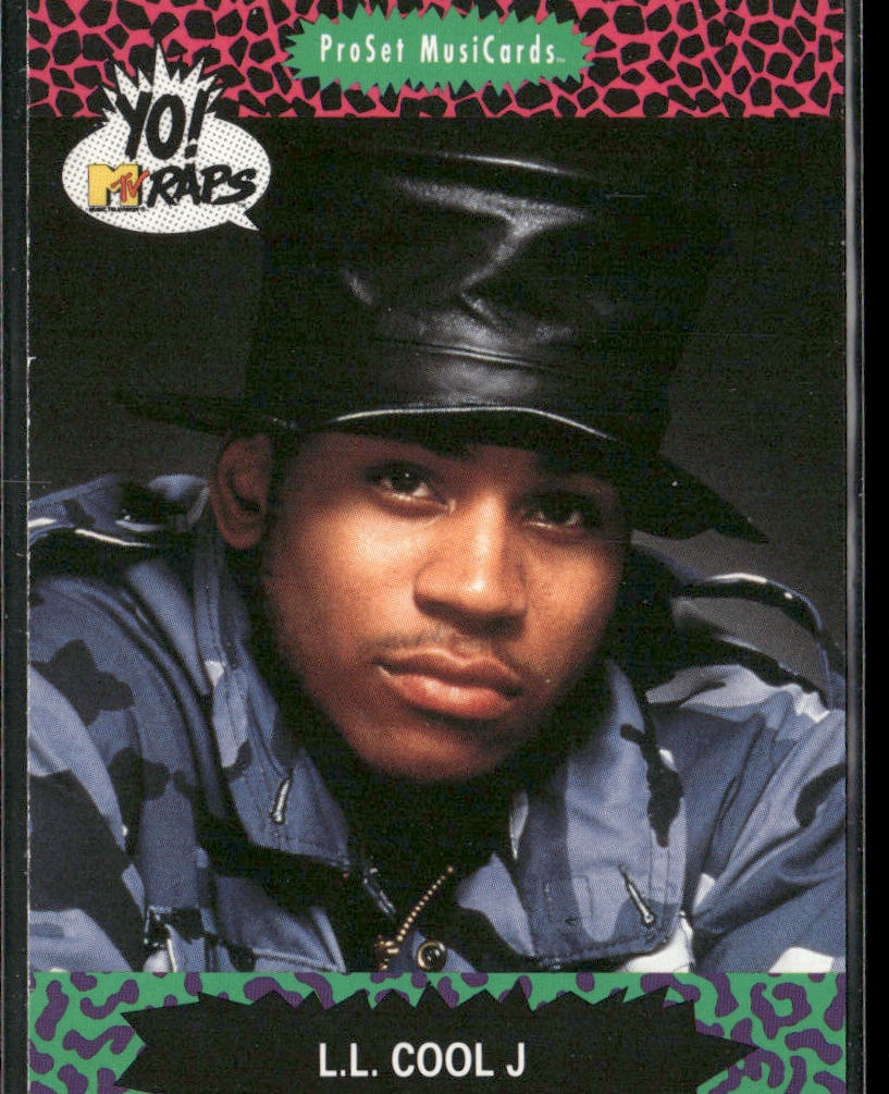 L.L. Cool J 1991 Pro Set Yo! MTV Raps #45